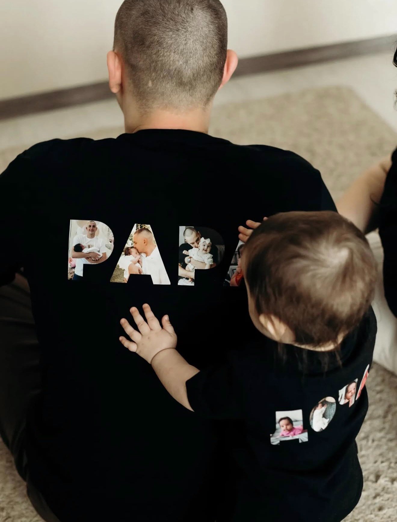 Футболка PAPA с фото — работа futbolki.by